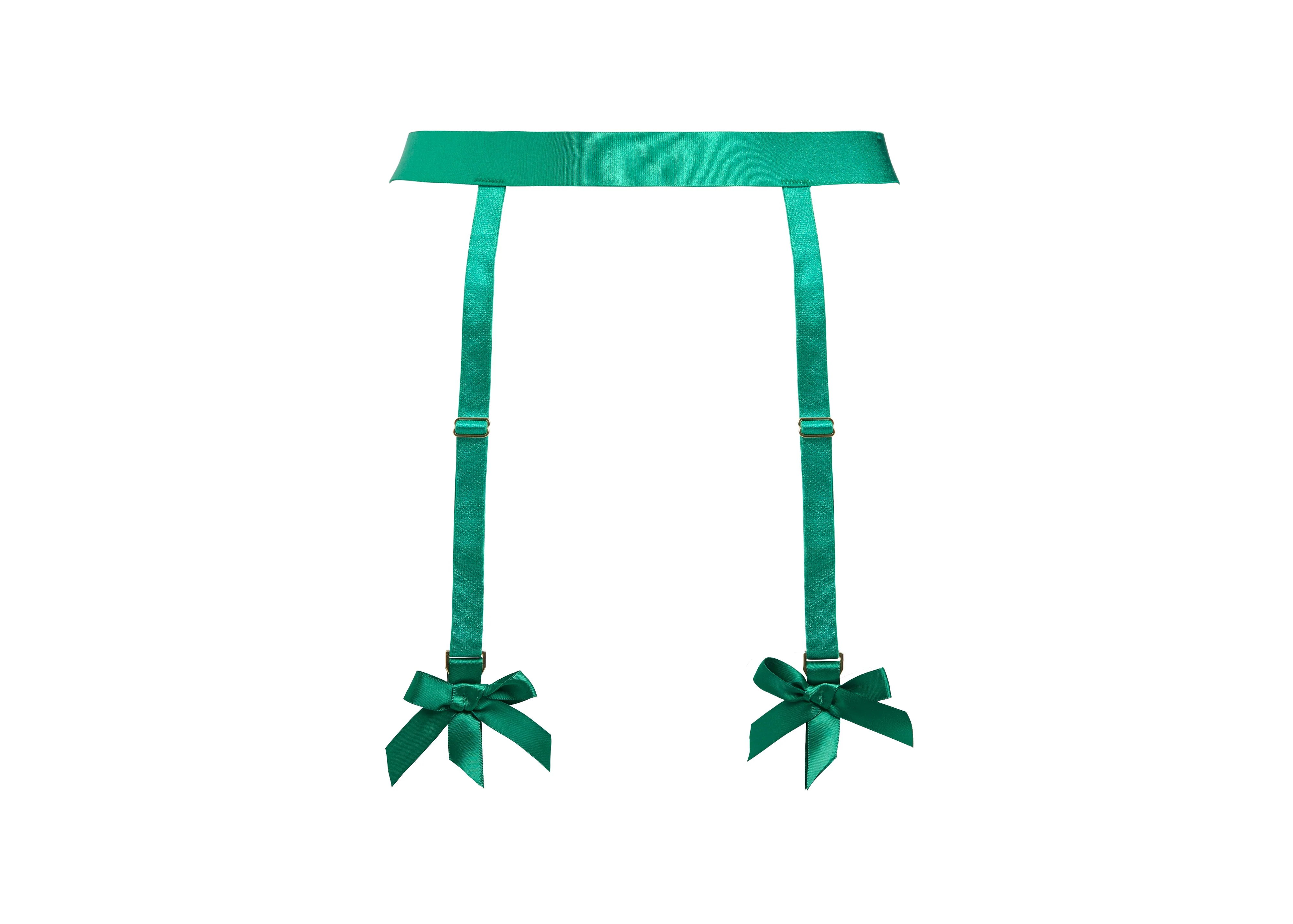 Beau Teese Suspender - Emerald - Image 4