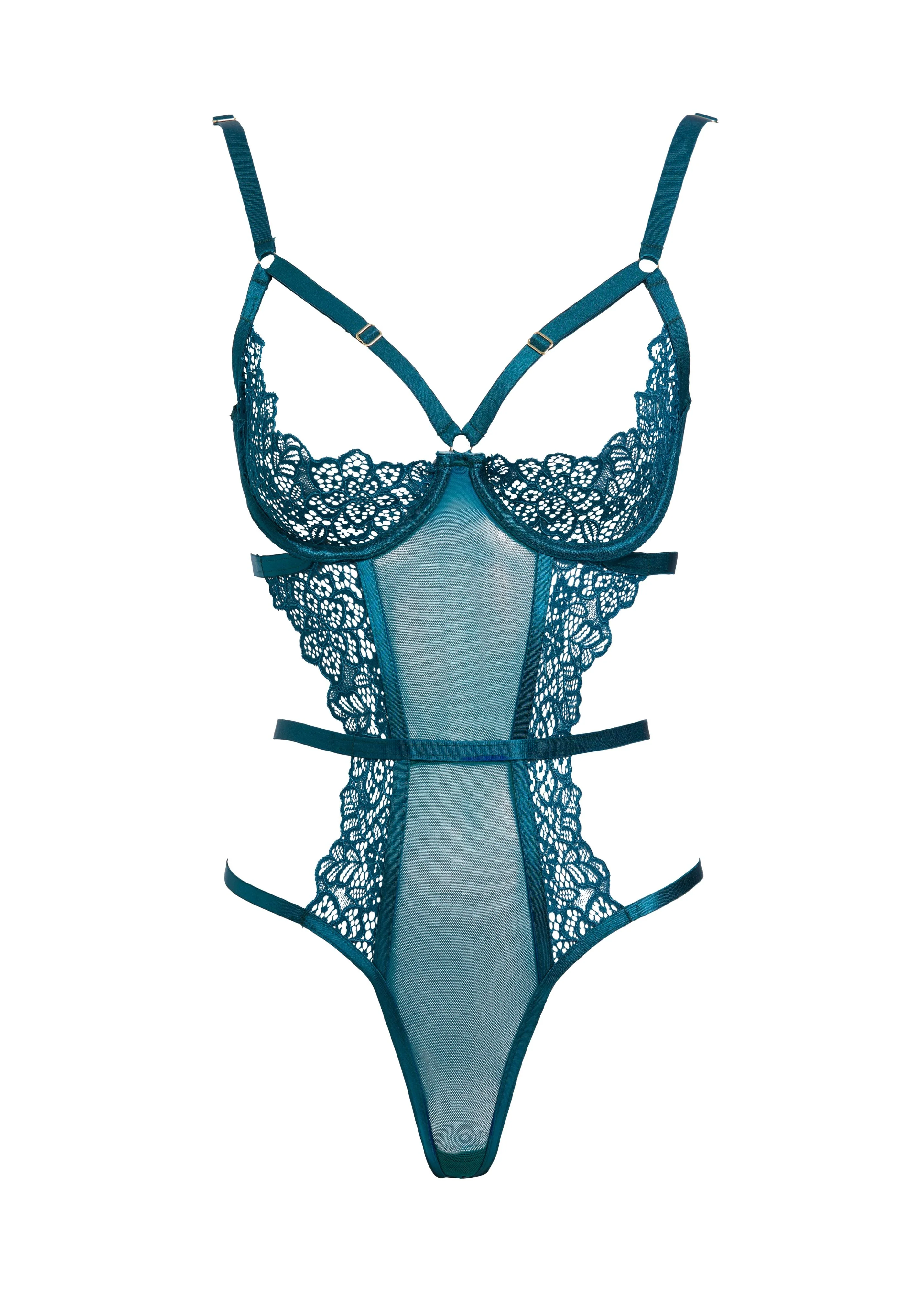 Madame XXX Bodysuit - Shady Spruce - Image 3
